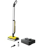 Kärcher Hartbodenreiniger FC 7 Cordless - elektrischer und kabelloser Bodenwischer für 135 qm - m...